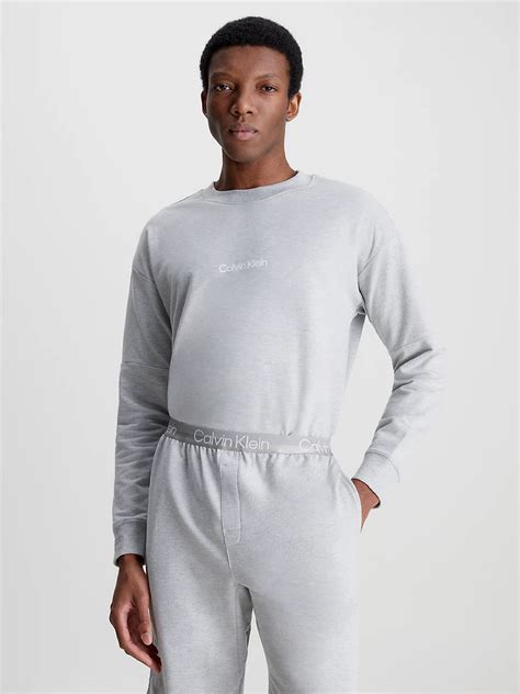 calvin klein tracksuit men's grey.